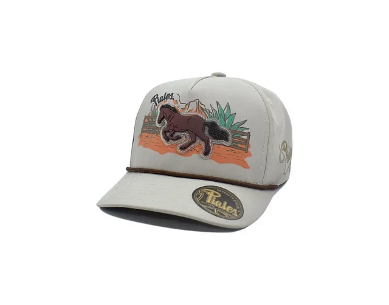 Gorra Piales Country Caballo Arena