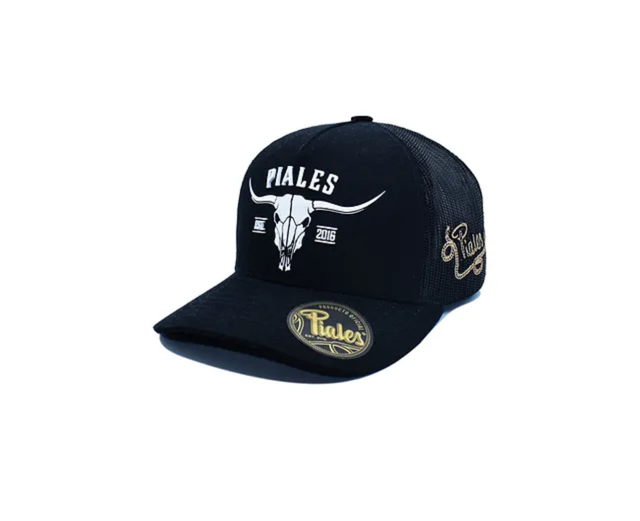 Gorra Piales Longhorn Negro