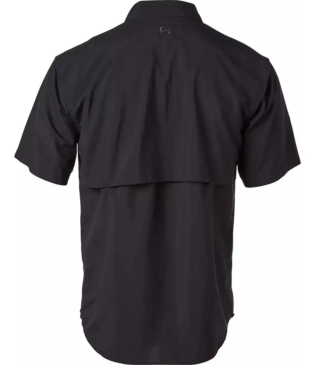 Camisa de Hombre Magellan Laguna Madre Manga Corta Color Negra