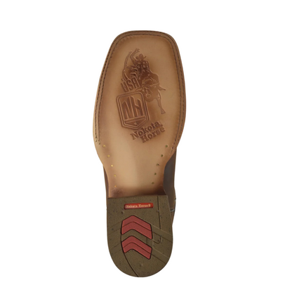 Bota Nokota Horse  Morgan 18 Quarry Mostaza Punta Cuadrada