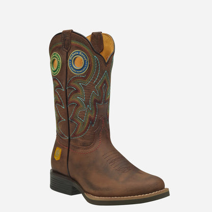 Bota Nokota Kids Horse Colors 10 Redwwod