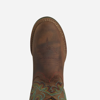 Bota Nokota Kids Horse Colors 10 Redwwod