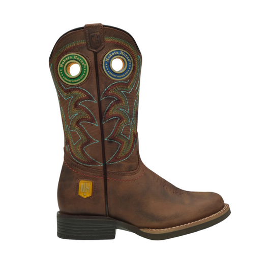 Bota Nokota Kids Horse Colors 10 Redwwod