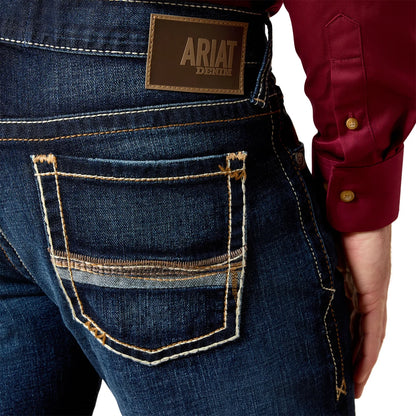 Pantalon / Jeans Caballero Ariat M7 Rocker Concord Stretch Corte Recto  #10026681