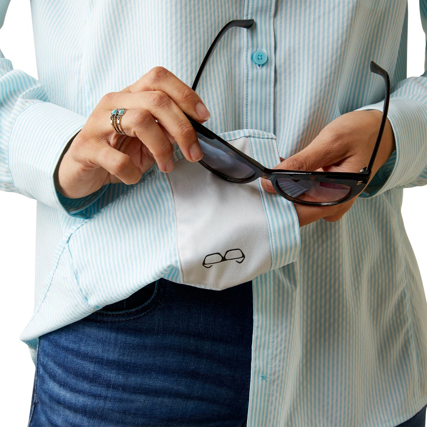 Camisa Ariat VentTEK Stretch Gulf Stream