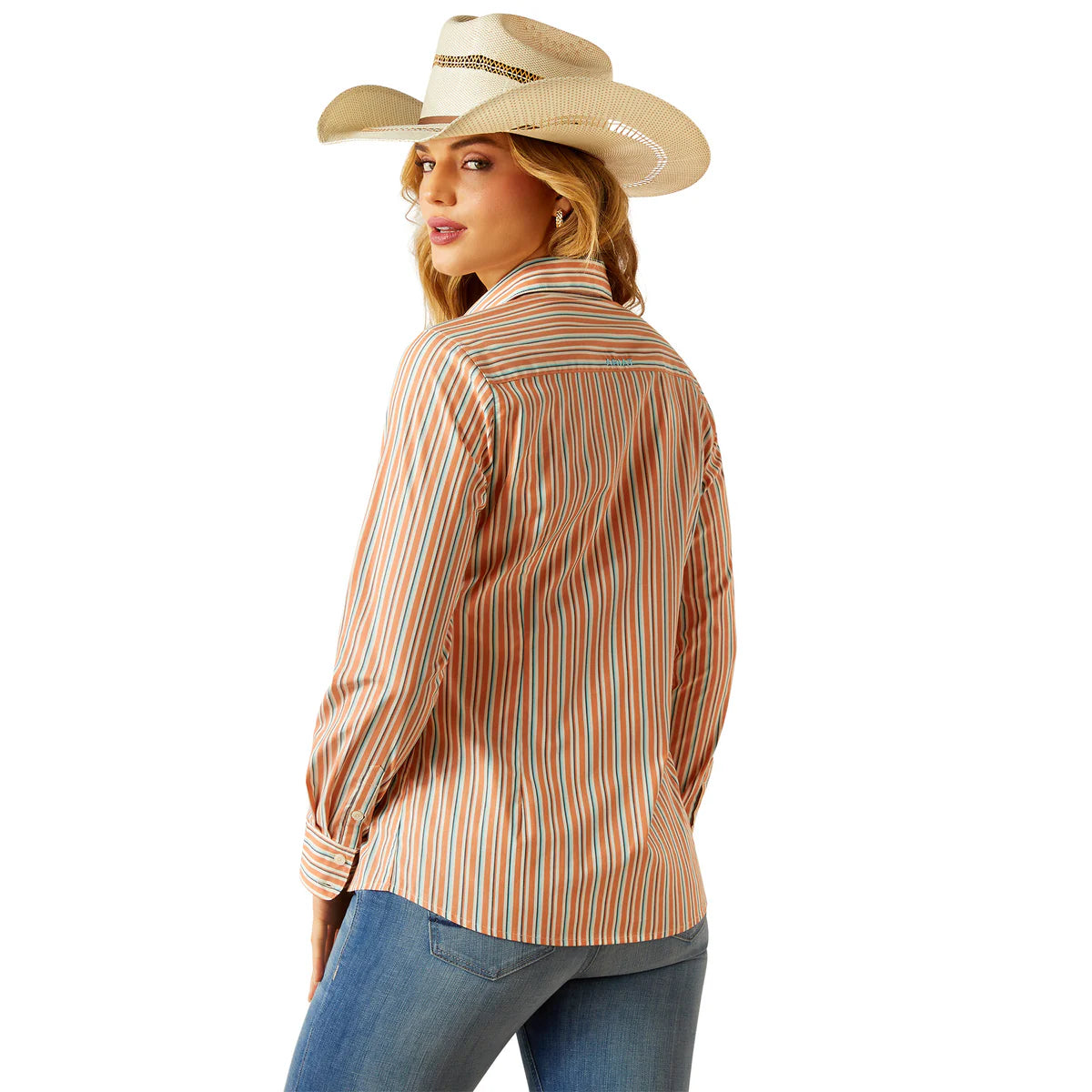 Camisa Ariat Manga Larga Mujer Kirby Stretch Malia