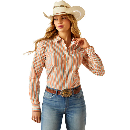 Camisa Ariat Manga Larga Mujer Kirby Stretch Malia