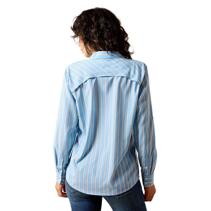 Camisa Ariat Manga Larga Mujer VentTEK Blissful Blue