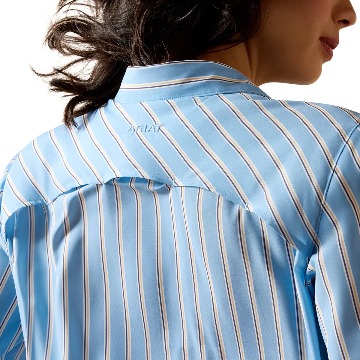 Camisa Ariat Manga Larga Mujer VentTEK Blissful Blue