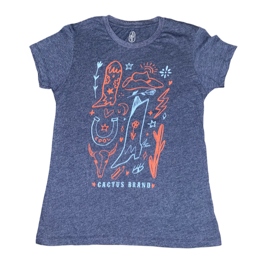 Playera de Algodón Cactus Brand