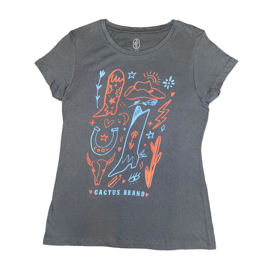 Playera de Algodón Cactus Brand