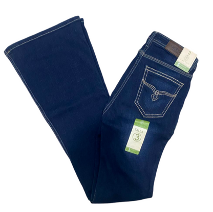 Pantalon de mezclilla Cactus Branda para Dama corte acampanado