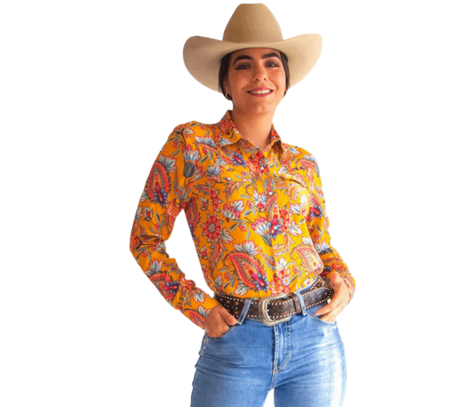 Denver Denim Floral Shirt