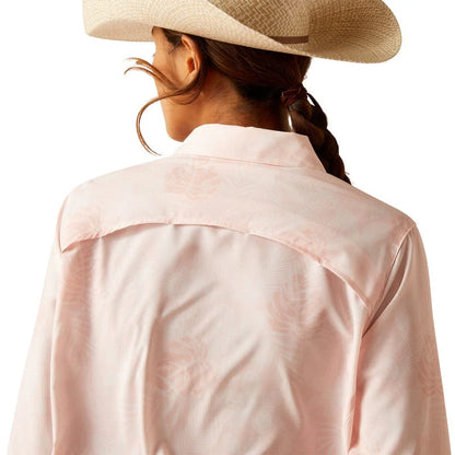 Cmisa Ariat VentTEK Stretch Pink Gulf Palms