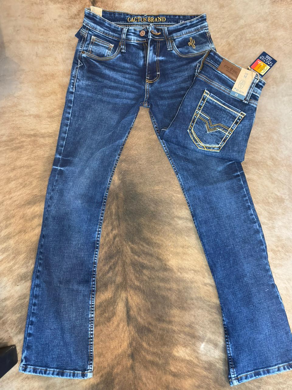 Pantalón mezclilla cactus brand bootcut para niño