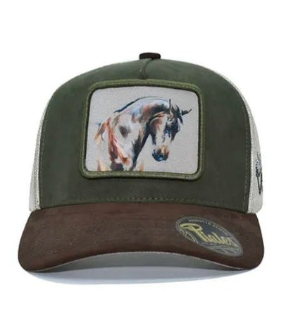 Gorra Piales Establo Olivo