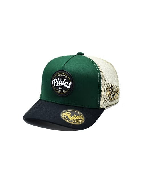 Gorra Piales Vintage Botella/Caqui