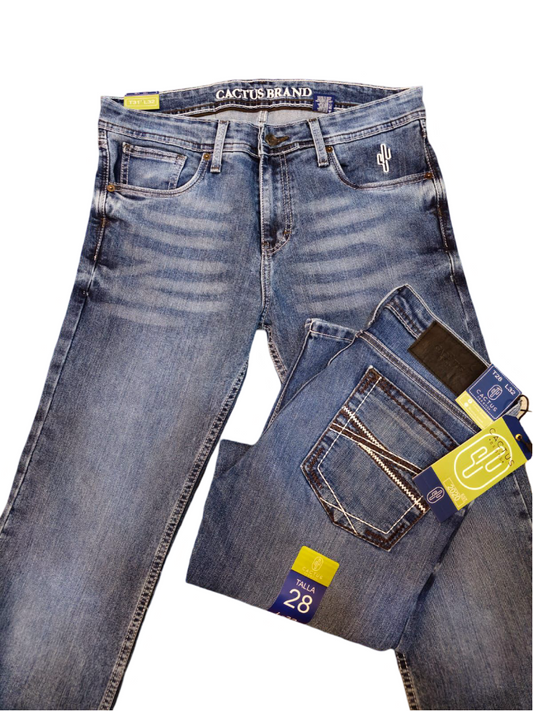 Pantalón De Mezclilla Cactus Brand Bootcut Caballero