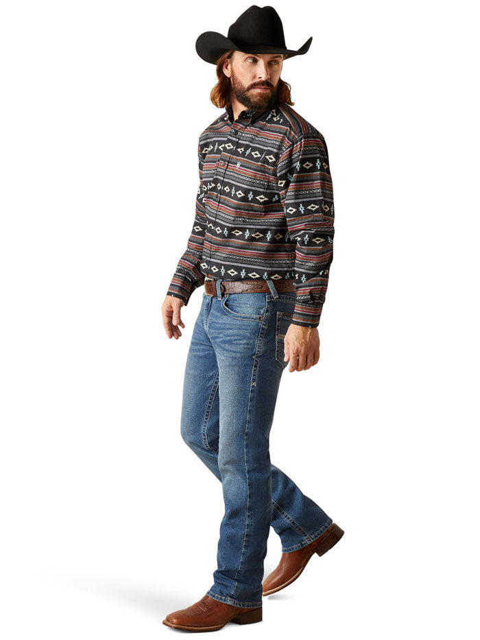 Camisa Ariat Manga Larga Clasica Noland 10047384